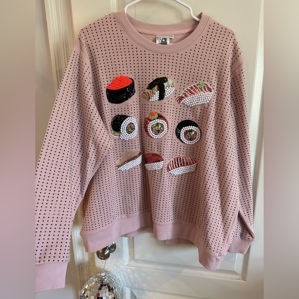 Queen of Sparkles Sushi Sweater